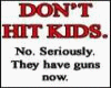 dont hit kids