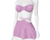 Purple Mini Dress RLS