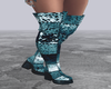 Patchwork Boots 6