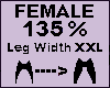 Leg Thigh Scaler 135% XX