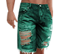 Shorts Jeans Green