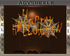AS* Happy Halloween sign