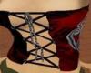 ~A~ red/black corset
