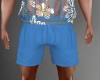 SM Beach Shorts Blue