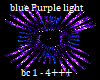 blue purple dj light