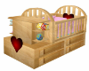 Baby Girl Wooden Crib