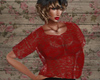 LKC Red Lace Top