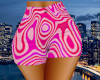 Dani Pink Swirl Shorts