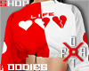 |F| hoodie Red Heart