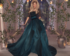 Turquoise Flare Gown