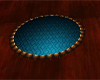 [DD] round blue rug