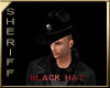 SHERIFF HAT BLACK