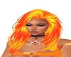 bright orange hair