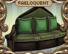F:~ Rounded Sofa green