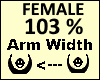 Arm Scaler 103%