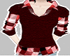 [AK]Red Plaid Shirt F
