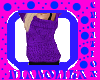 violet- purple sweater