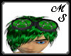 [MS]Goggles Green Toxic