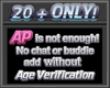Age Verification Support