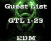 Guest List -EDM-