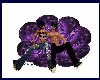 purple flower cuddle 