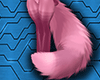 Plush Toy Fox Tail Pink