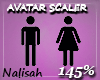 N|145% Avatar Scaler F/M