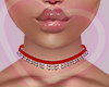 Choker ♥ Rojo