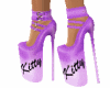 Kitty Purple Shoes