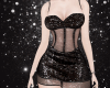 Black Glitter Dress