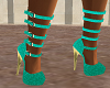 Green Snake shoes