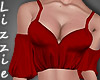 *L* Fluffy Red Top