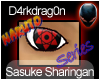 Sasuke Sharingan eyes
