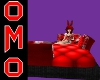 oMo Red Square Couch