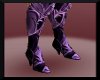 Warrior purple boots
