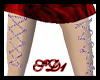 SD Amethyst Thigh Laces