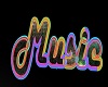 neon music sign