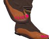 (D)Brown Dainty Sandals