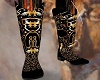 Gold Star Cowboy Boots