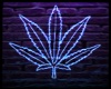 Weed Neon BLUE