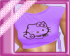 hello kitty peace top