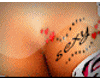 xMas Breast Tattoo