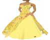 pale yellow gown