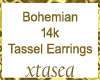 Bohemian 14k Tassel