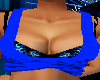 blue big boob tank top