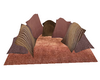 AM*brown cushion rugs