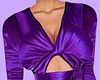 Purple Satin Dress RL
