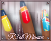 ℛ|Color Me Crazy Nails