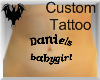 Custom Belly Tattoo
