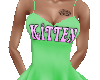 Kitten Green Dress